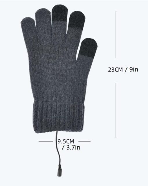 Adjustable USB Heated Gloves - Image 2