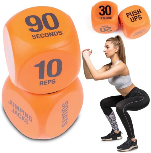 7cm Fun Fitness Decision Dice Set - Image 5