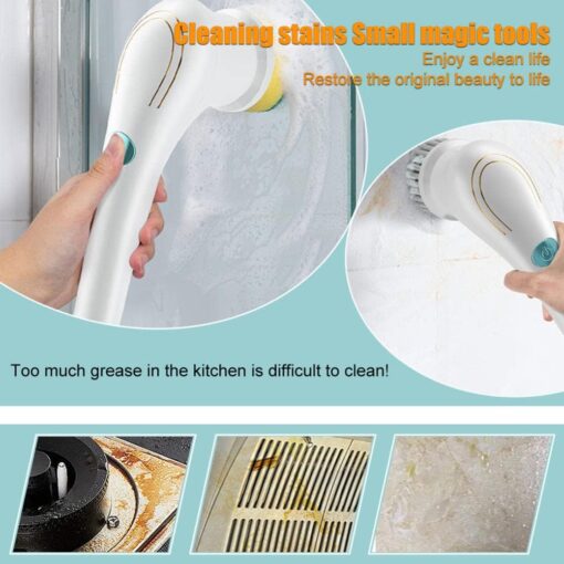 5-in-1 Handheld Electric Cleaning Brush - Image 14