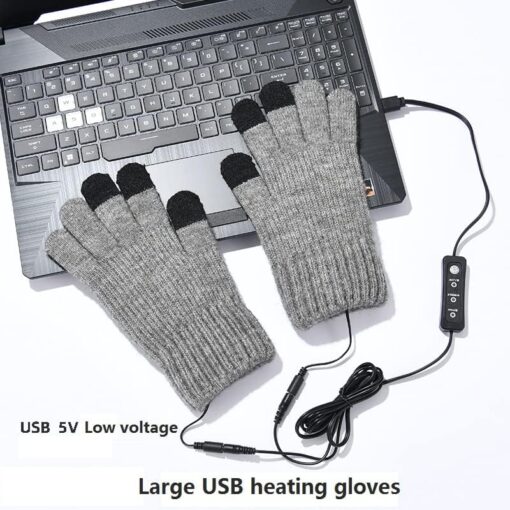 Adjustable USB Heated Gloves - Image 3