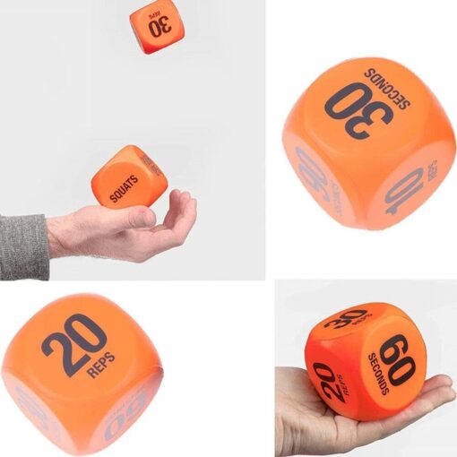 7cm Fun Fitness Decision Dice Set - Image 6