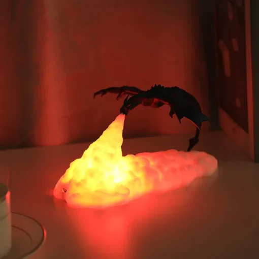 Fire Breathing Dragon Lamp - Image 2