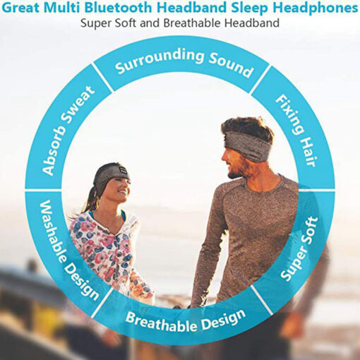 3-in-1 Bluetooth Music Headband - Image 13