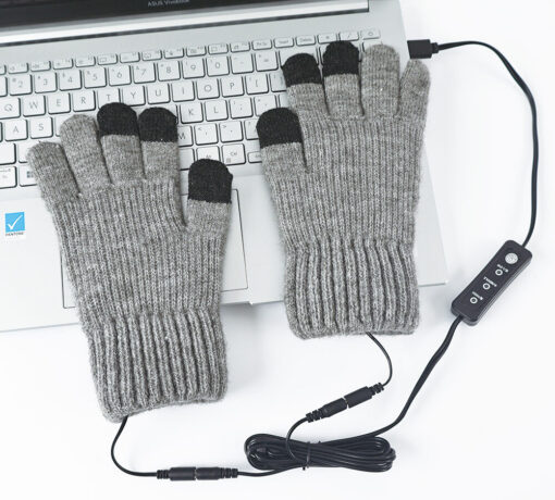 Adjustable USB Heated Gloves - Image 6