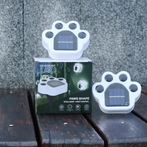 Outdoor LED Paw Solar Decor Lamp - Image 5