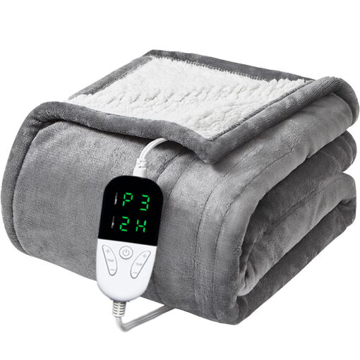 Flannel Electric Heated Blanket - Image 20