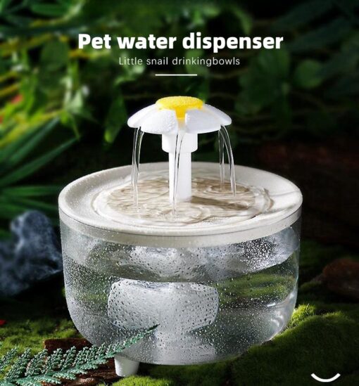 Flower Shape Pet Water Dispenser - Image 21