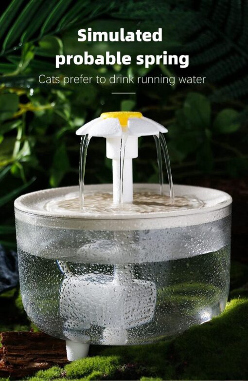 Flower Shape Pet Water Dispenser - Image 32