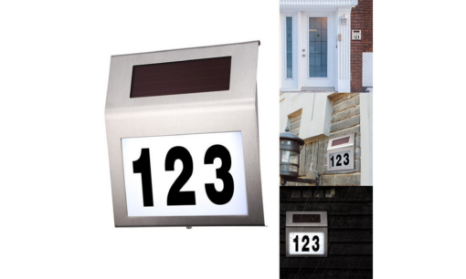 Solar LED Lights with House Number - Image 12