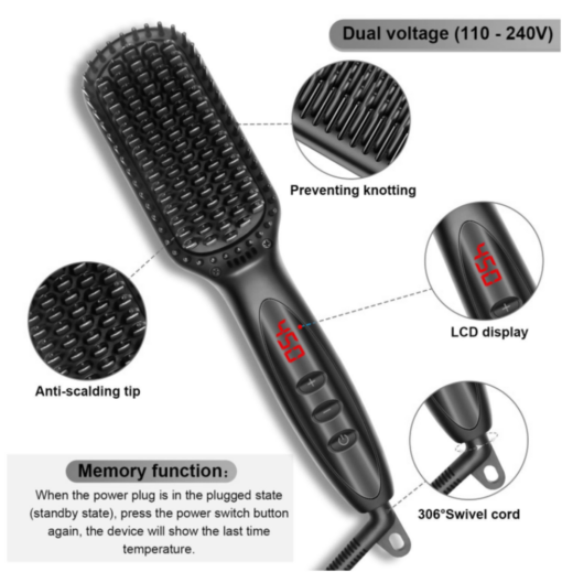 Hair Straightener Brush - Image 3