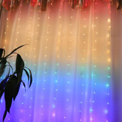 Wall LED String Curtain Lights for Bedroom - Image 13