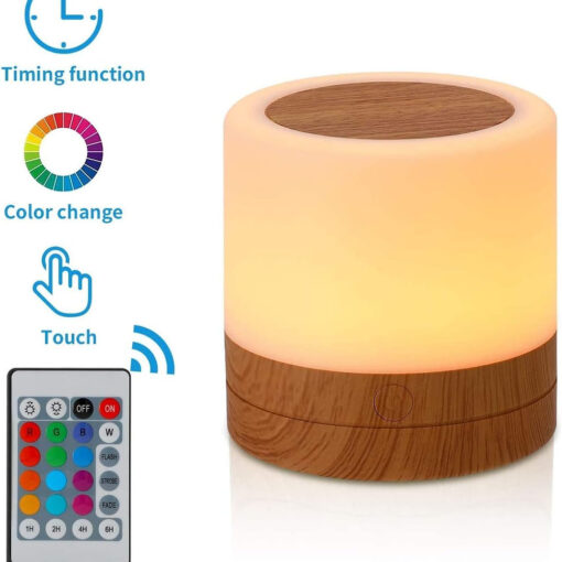 Mini Table Lamp Touch Sensor Bedside Lamp - Image 8