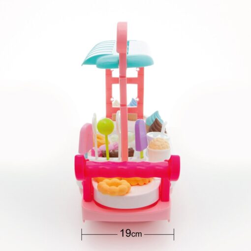 36 pcs Ice Cream Cart Candy Pretend Play Toys - Image 6