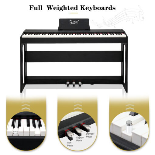 Glarry GDP-104 88 Keys Full Weighted Keyboards Digital Piano - Image 21