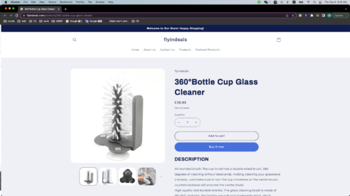 360°Bottle Cup Glass Cleaner - United Kingdom - Image 9