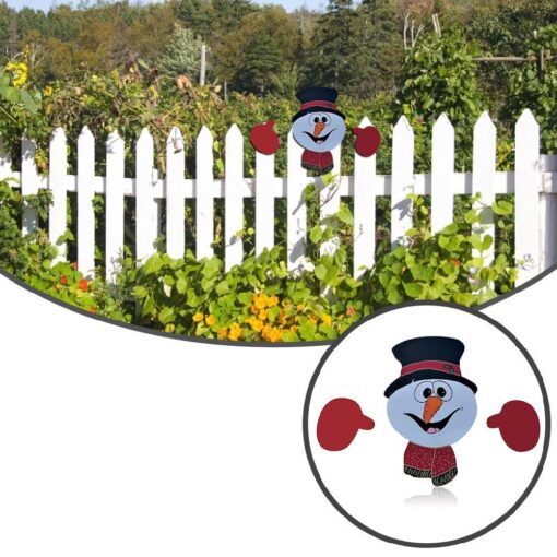 Christmas Fence Yard Ornaments - United Kingdom - Image 11