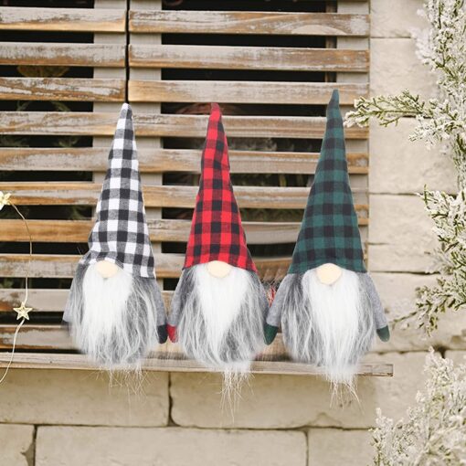 Long Beard Gnome Christmas Garden Decorations - Image 4