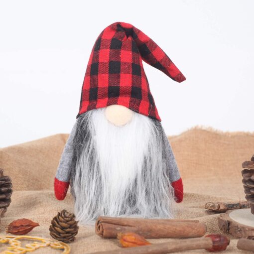 Long Beard Gnome Christmas Garden Decorations - Image 5