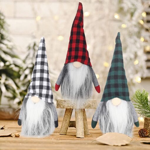 Long Beard Gnome Christmas Garden Decorations - Image 6