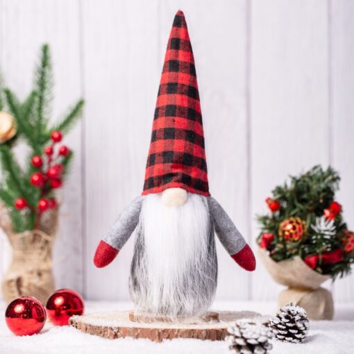 Long Beard Gnome Christmas Garden Decorations - Image 8