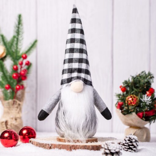 Long Beard Gnome Christmas Garden Decorations - Image 9