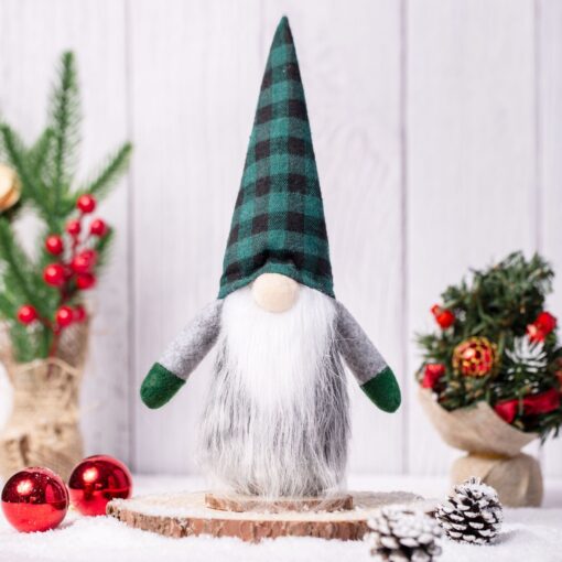 Long Beard Gnome Christmas Garden Decorations - Image 10