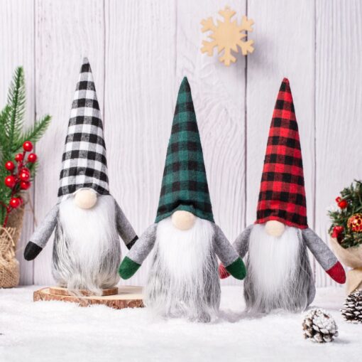 Long Beard Gnome Christmas Garden Decorations - Image 11