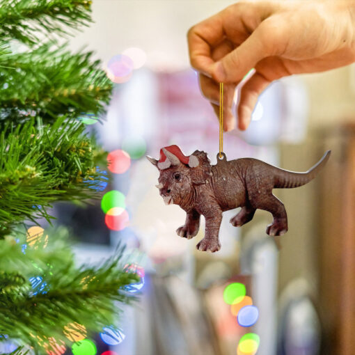 Realistic Style Dino Hanging Christmas Tree Decorations - Image 3