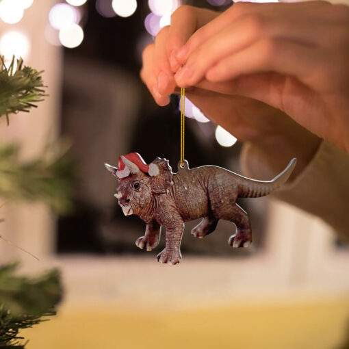 Realistic Style Dino Hanging Christmas Tree Decorations - Image 5