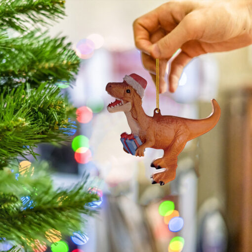 Realistic Style Dino Hanging Christmas Tree Decorations - Image 6