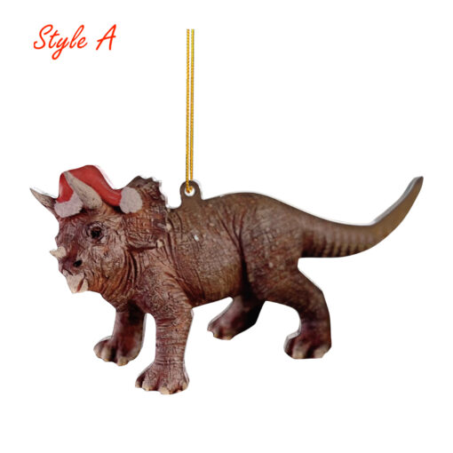 Realistic Style Dino Hanging Christmas Tree Decorations - Image 12