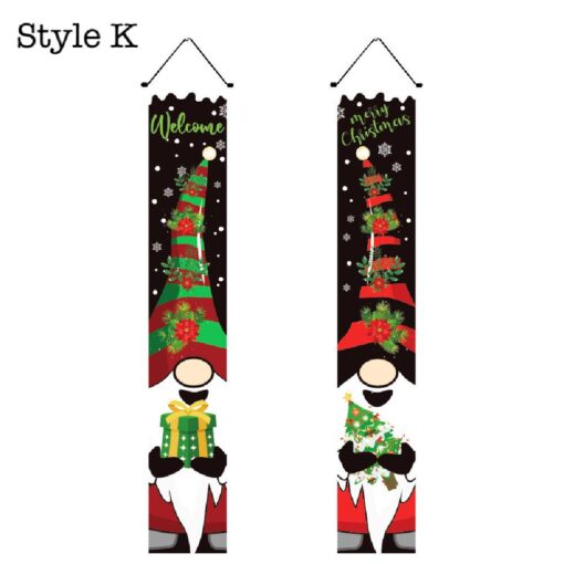 2 Pcs Christmas Hanging Banner Party Decor - United Kingdom - Image 13