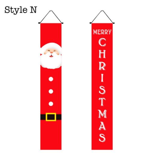 2 Pcs Christmas Hanging Banner Party Decor - United Kingdom - Image 15