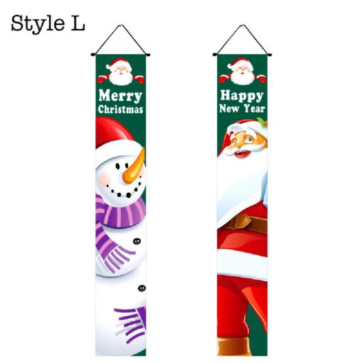 2 Pcs Christmas Hanging Banner Party Decor - United Kingdom - Image 16