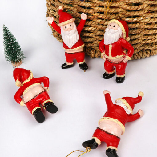 Funny Santa Claus Butt Leaking Christmas Decor - United Kingdom - Image 2