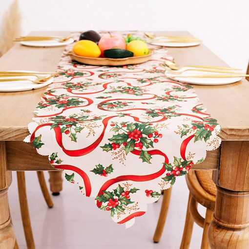 Full Patterned Christmas Table Runner - United Kingdom - Image 2