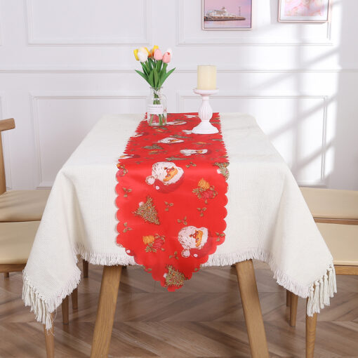 Full Patterned Christmas Table Runner - United Kingdom - Image 4