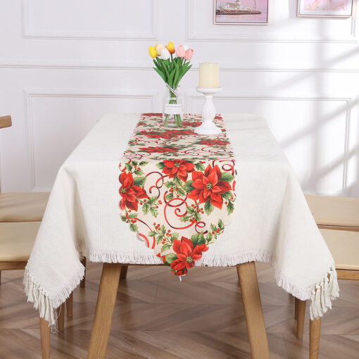 Full Patterned Christmas Table Runner - United Kingdom - Image 9