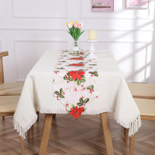 Full Patterned Christmas Table Runner - United Kingdom - Image 10