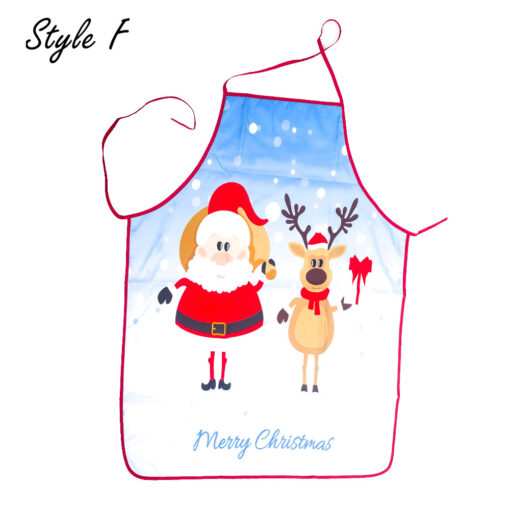 Adjustable Printed Christmas Apron - United Kingdom - Image 9