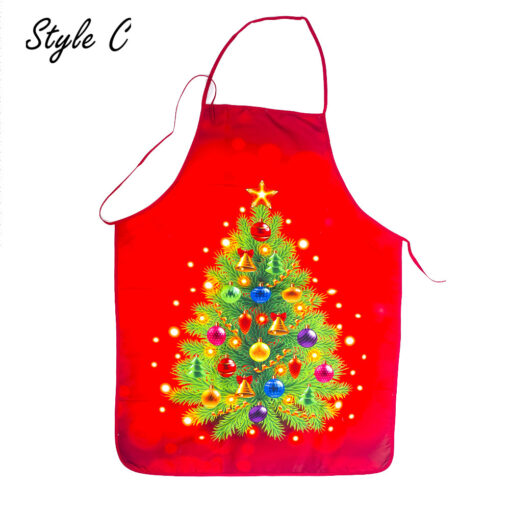 Adjustable Printed Christmas Apron - United Kingdom - Image 10