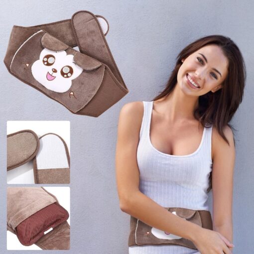 Hot Water Bag with Cartoon Style Animals Waist Cover - United Kingdom