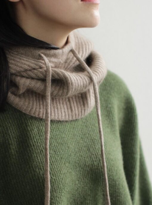 Knitted Hooded Neck Collar Cap - United Kingdom - Image 5