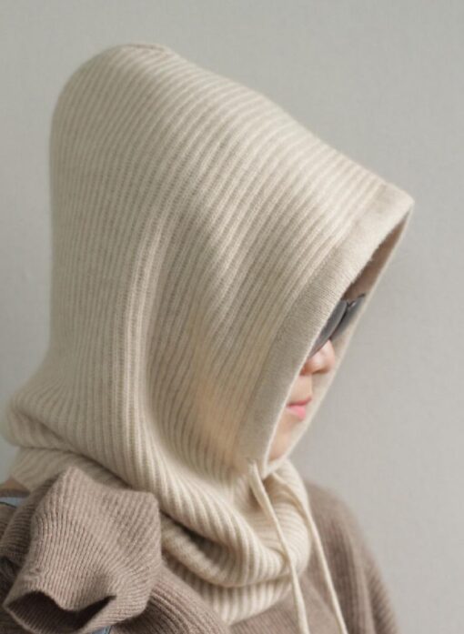 Knitted Hooded Neck Collar Cap - United Kingdom - Image 6