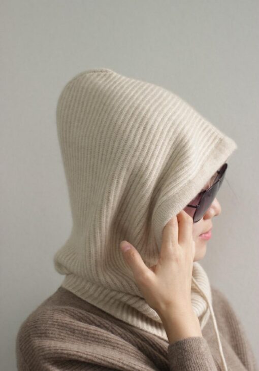 Knitted Hooded Neck Collar Cap - United Kingdom - Image 7