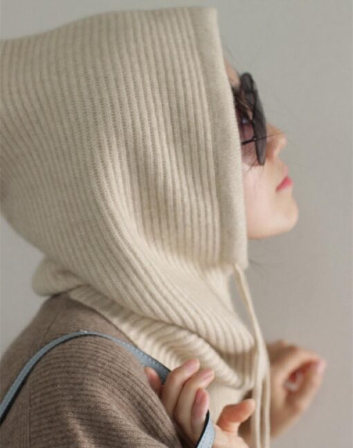 Knitted Hooded Neck Collar Cap - United Kingdom - Image 8