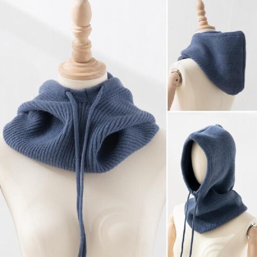 Knitted Hooded Neck Collar Cap - United Kingdom - Image 14