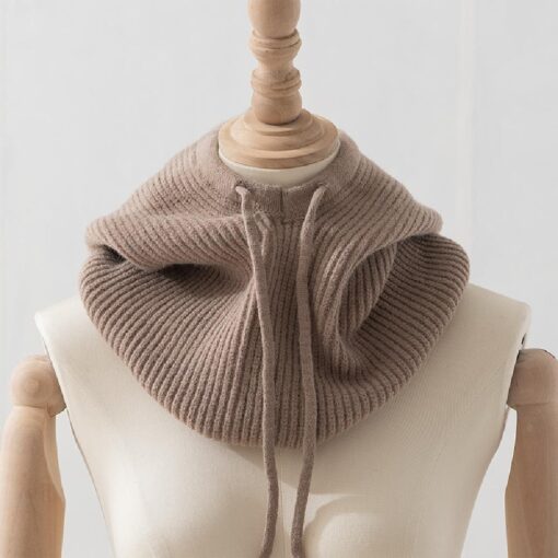 Knitted Hooded Neck Collar Cap - United Kingdom - Image 18