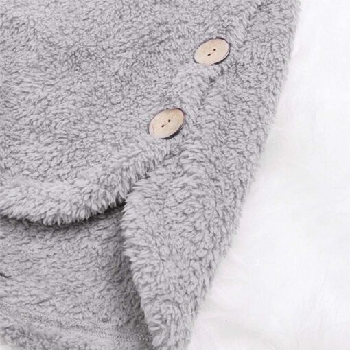 Oversized Fluffy Hooded Coat - United Kingdom - Image 4