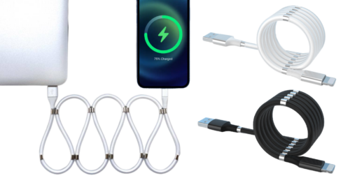 Magnetic Wrapping Charging Cable - United Kingdom